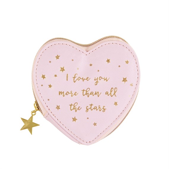Scattered Stars Love You More Coin Purse