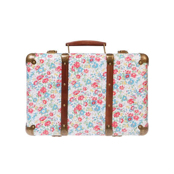 Vintage Floral Suitcase Spring