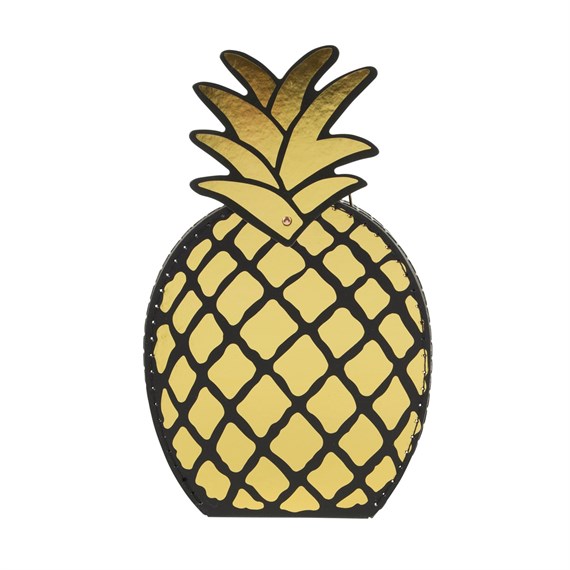 Gold Pineapple Suitcase