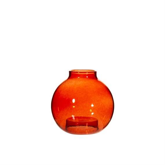 Red Stacking Bubble Vase