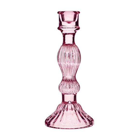 Pink Vintage Candleholder