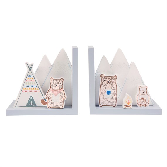 Bear Camp Bookends