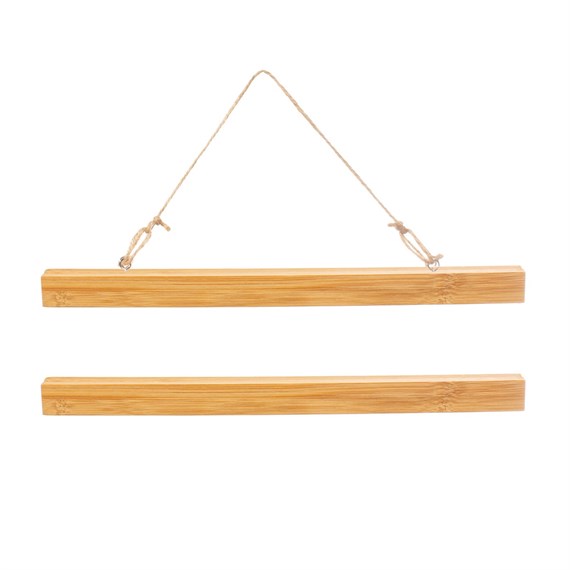 Bamboo Magnetic Poster Hanger