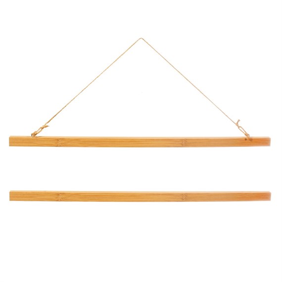 Large Bamboo Magnetic Poster Hanger