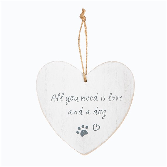 All You Need is Love and a Dog Heart Plaque