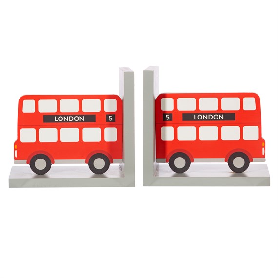 London Bus Red Bookends