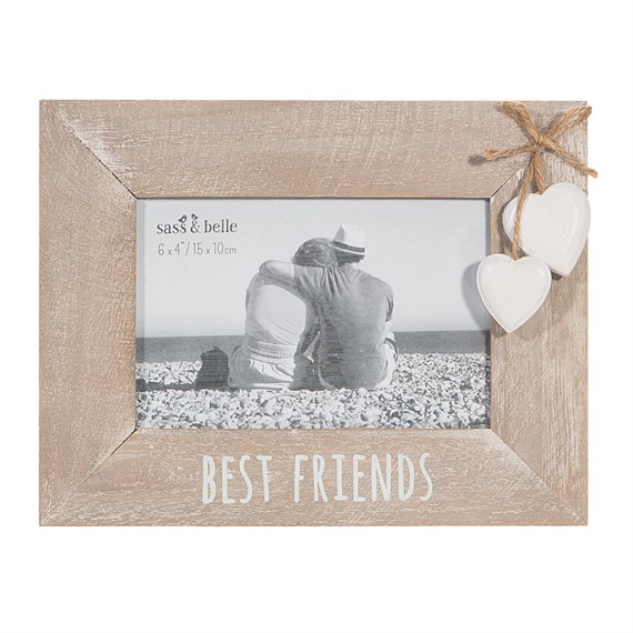 Best Friends Heart Frame