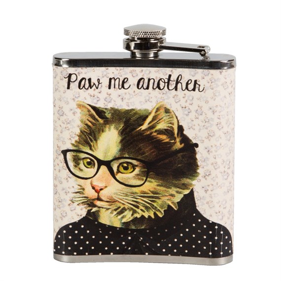 Paw Me Another Hip Flask