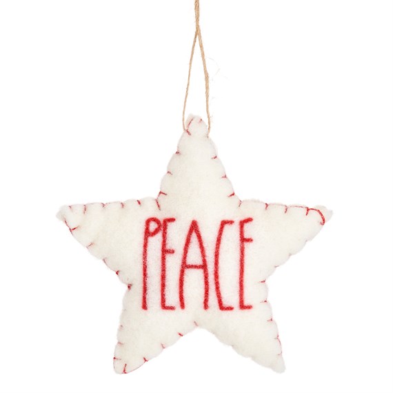 Peace Felt Hanging Decoration