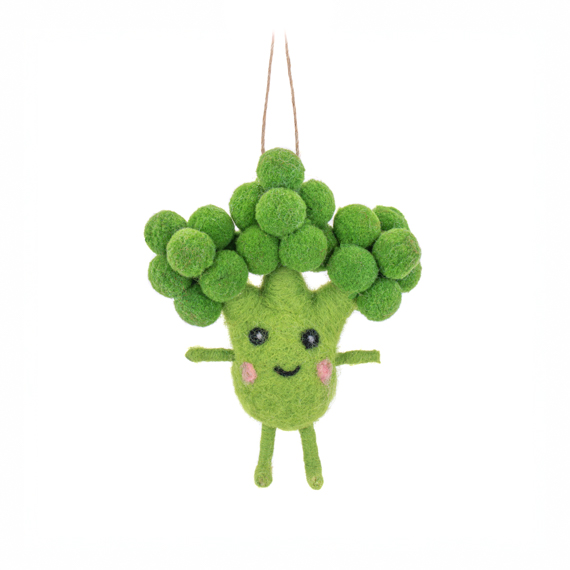 Broccoli Felt Decoration