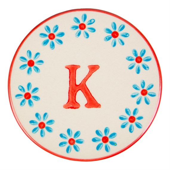 Bohemian Coaster Letter K