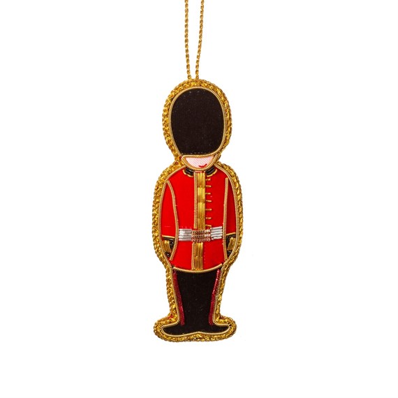London Royal Guard Zari Embroidery Decoration
