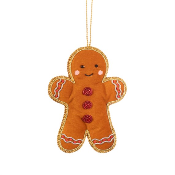 Gingerbread Zari Decoration