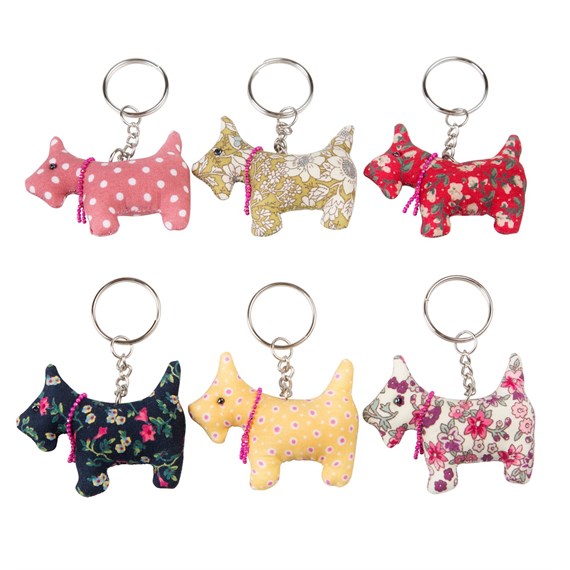 Scotch Scottie Keyring Assorted