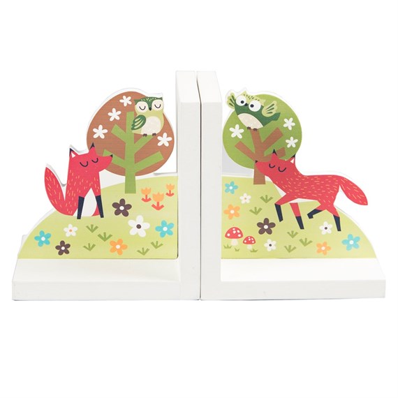 Spring Forest Bookends