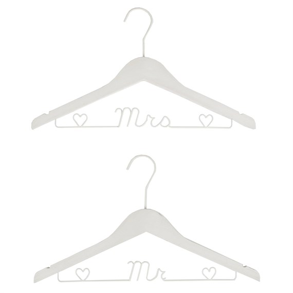 Mr & Mrs Clothes Hangers