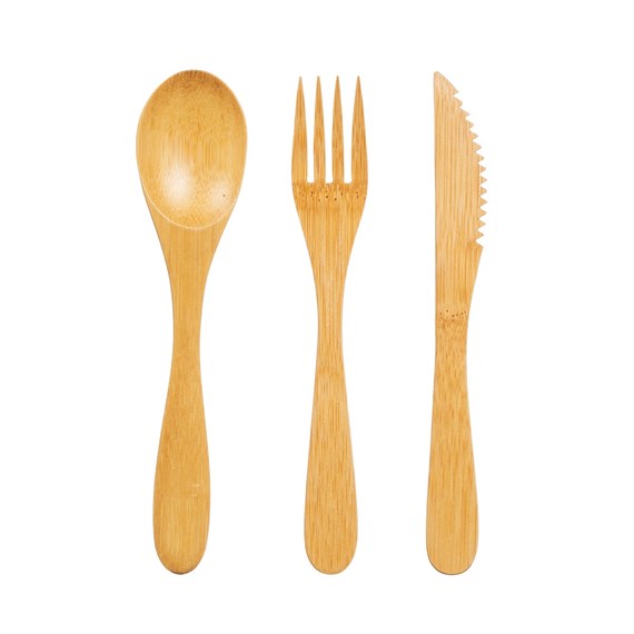 Bamboo Cutlery - Set of 3