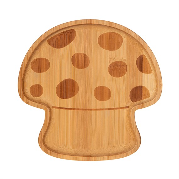 Mushroom Bamboo Plate