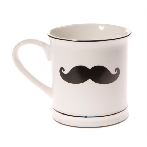 Twirly Moustache Mug