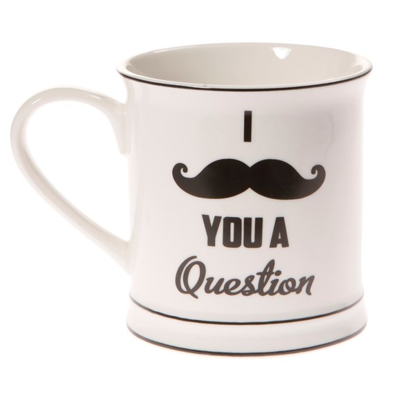 I Mustache You a Question Mug