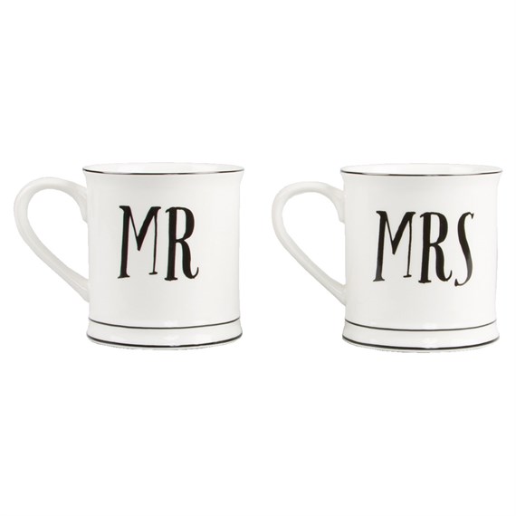 Mr & Mrs Mug - Assorted