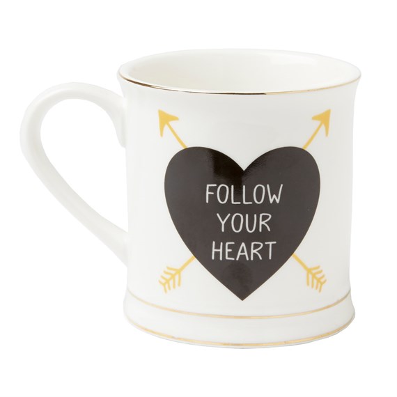 Arrow Mug Follow Your Heart