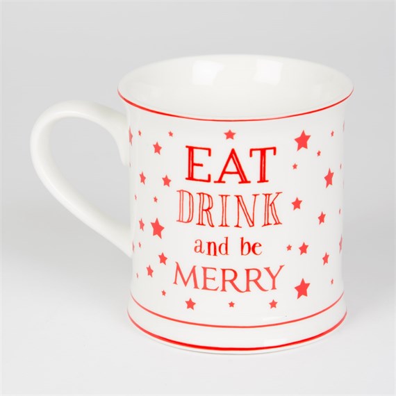 Eat Drink & Be Merry Mug