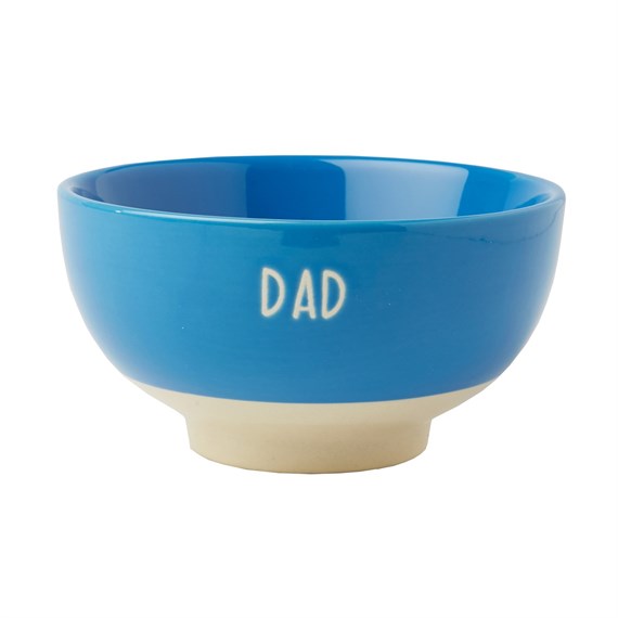 Dad Cereal Bowl Blue