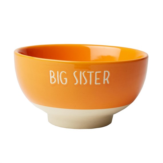 Big Sister Cereal Bowl Orange