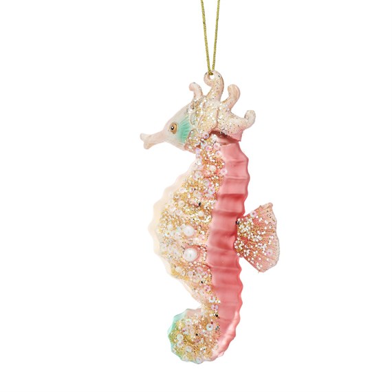 Wonderland Seahorse Shaped Bauble