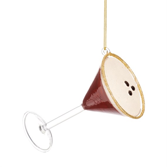 Espresso Martini Cocktail Hanging Decoration