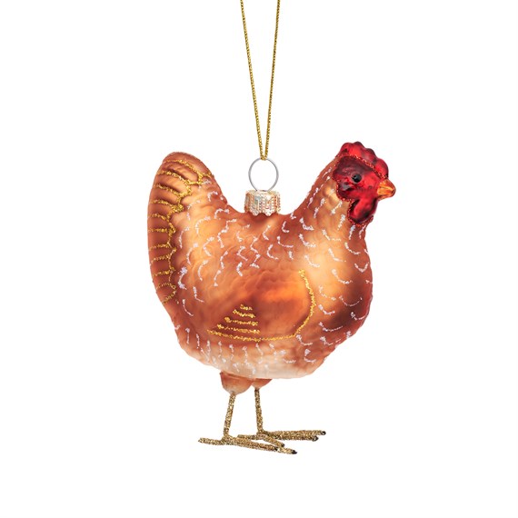 Chicken Shaped Bauble
