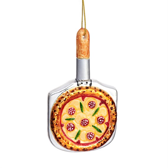 Pizza on Board Shaped Bauble