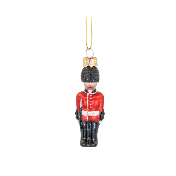 London Guardsmen Shaped Bauble