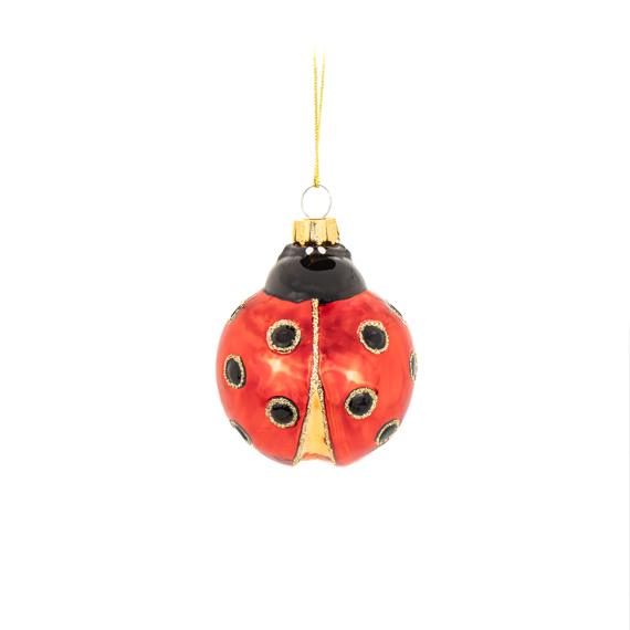 Ladybird Shaped Bauble