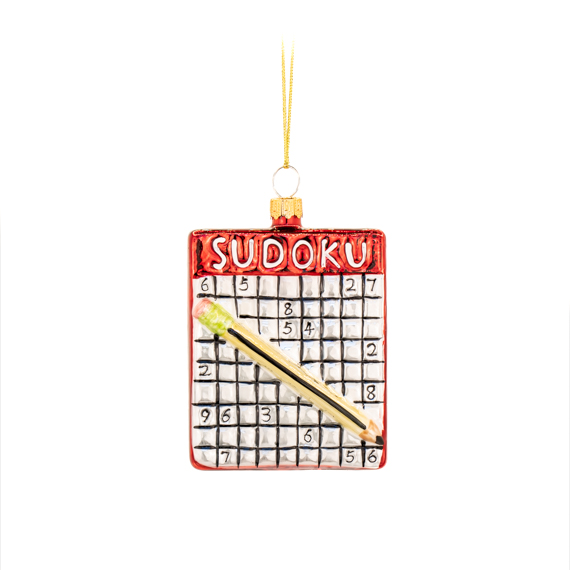 Sudoku Shaped Bauble