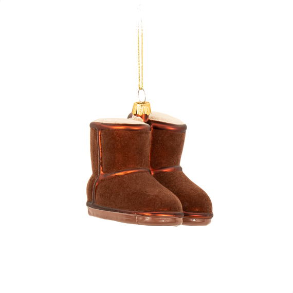 Winter Boots Shaped Bauble
