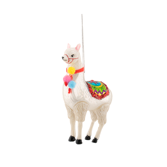 Llama Shaped Bauble