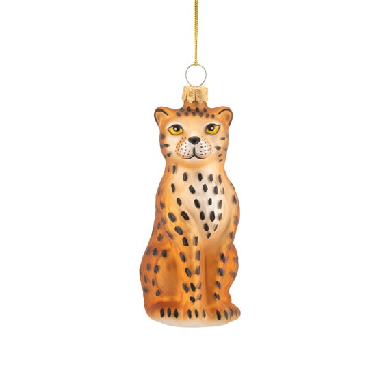 Cheetah Shaped Bauble