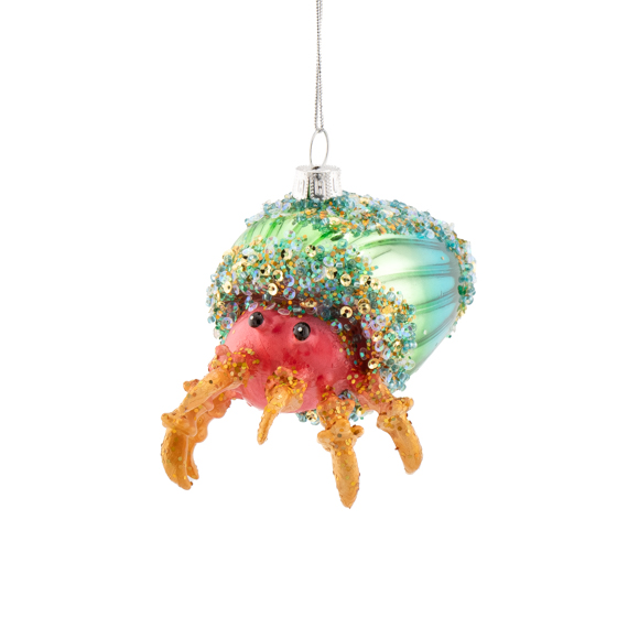 Hermit Crab Shaped Bauble