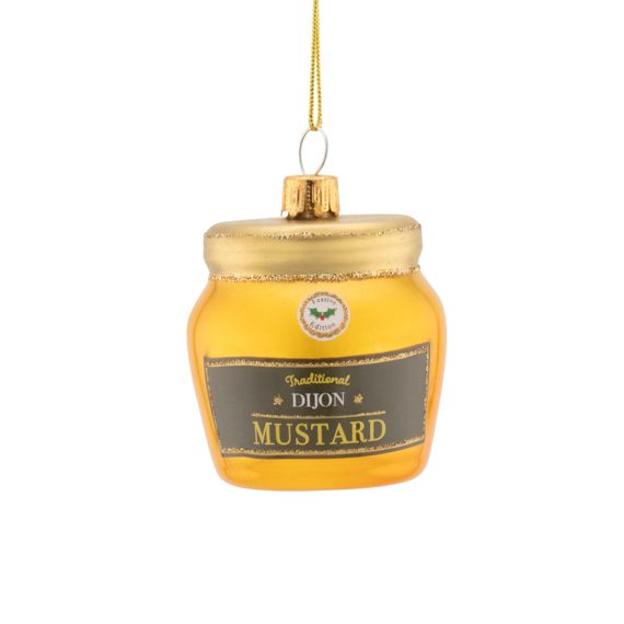 Mustard Shaped Bauble