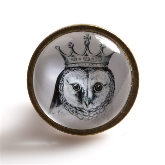 Royal Owl Drawer Knob