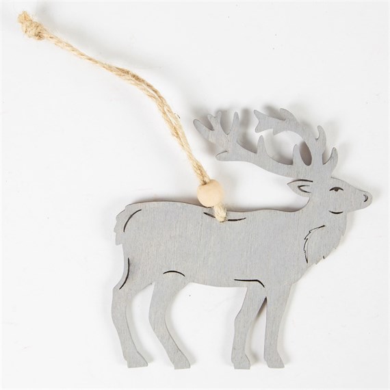 Standing Stag Hanging Decoration