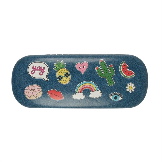 Patches & Pins Glasses Case