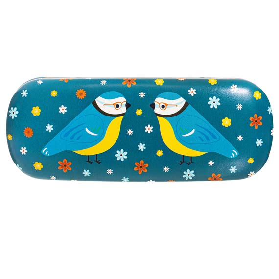 Blue Tit Glasses Case