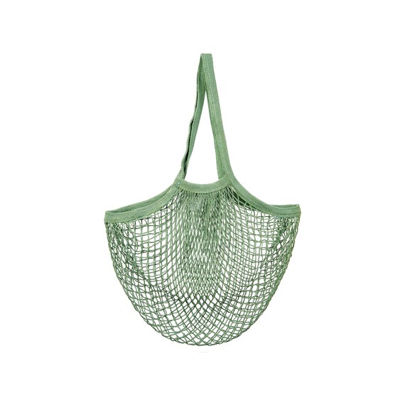 Olive String Shopper Bag