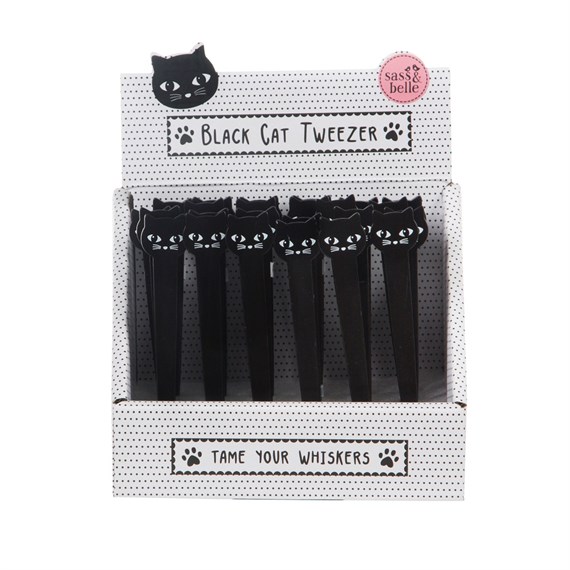 Black Cat Tweezers