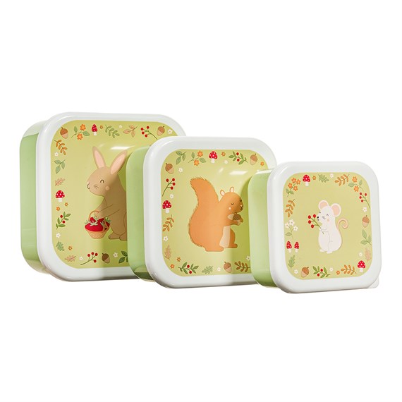 Garden Friends   Lunch Boxes - Set of 3