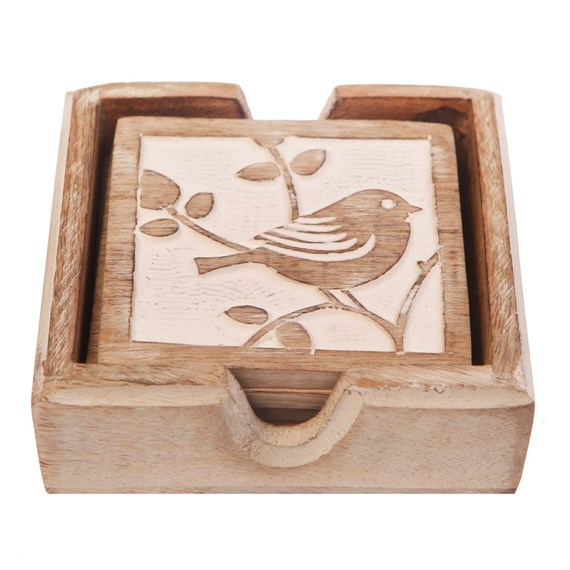 Set of 4 Robin Coasters