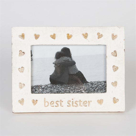Best Sister Country Charm Photo Frame